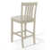 Slatted Back Counter Height Chair