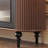Black&Walnut Solid Wood Sideboard
