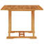 Cotton Rectangular Teak Outdoor Dining Table With Umbrella Hole , 150cm cm W 90cm cm D