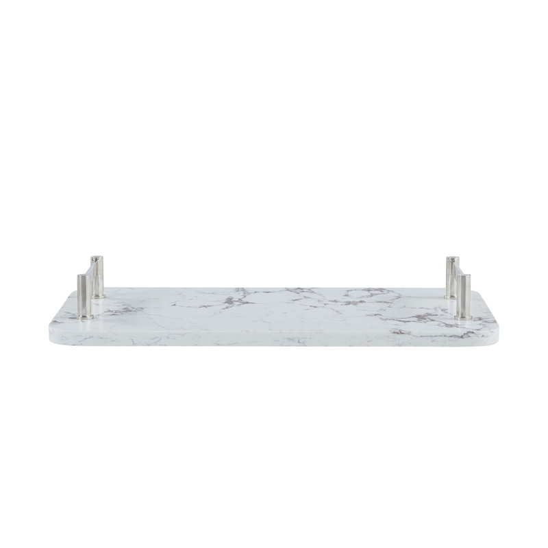 Plateau à quartz Horizon, L 29,5 po x P 15,75 po x H 3,25 po