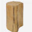 Table de bout irrégulière 2-en-1 MGO, conception fendue, peu encombrante, utilisation intérieure / extérieure, couleur naturelle-1304985597