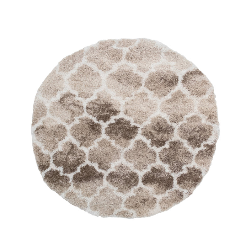 Delaili Moroccan Indoor Rug, Round 5'3"