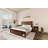  Farmhouse Full Size Wood Bed Frame with Footboard Storage Cabinets, Black-596731038-597656055