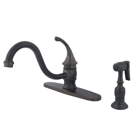 Georgian Single Handle Kitchen Faucet With Accessories