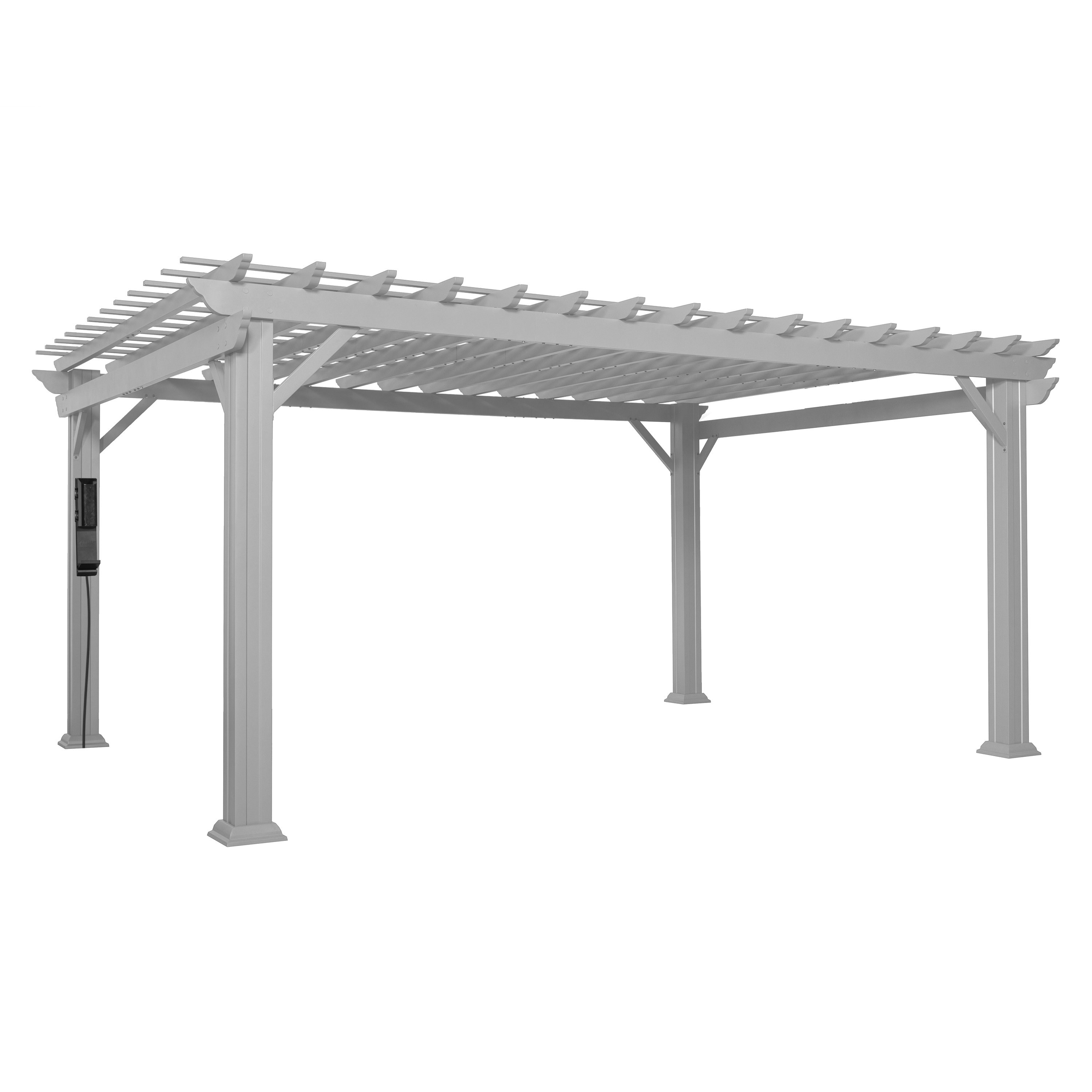 Backyard Discovery 16' x 12' Traditional Steel Pergola & Reviews Wayfair