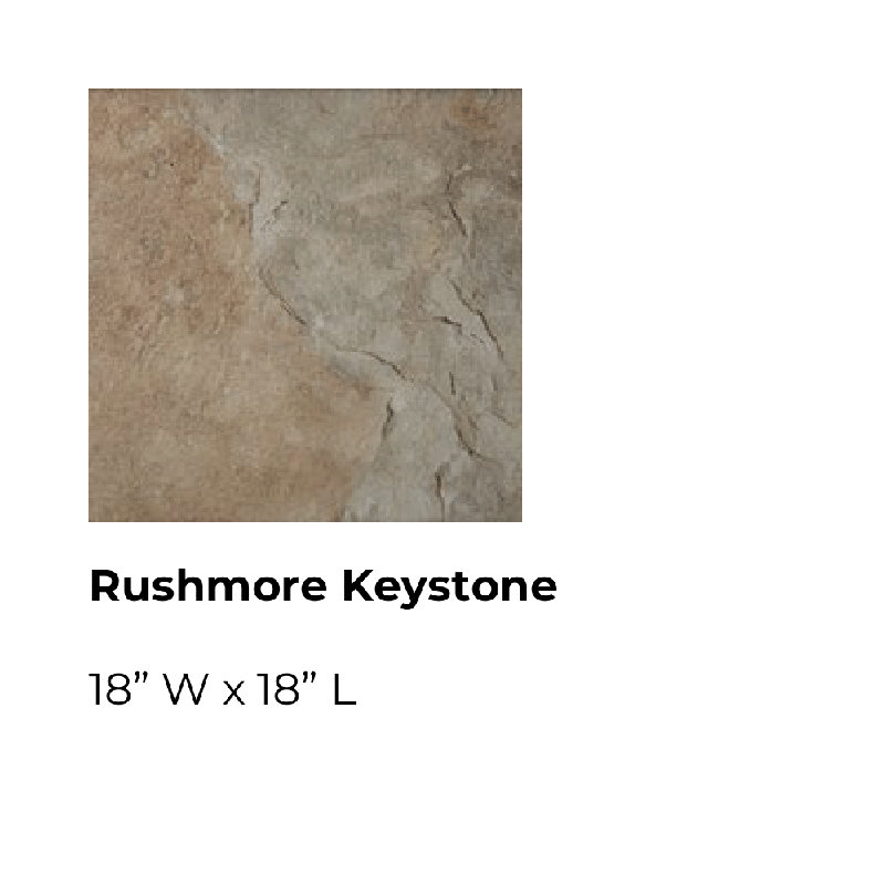 ADURA®Flex with Microban® Rushmore 18" x 18" x 2.5mm Luxury Vinyl Tile, Keystone