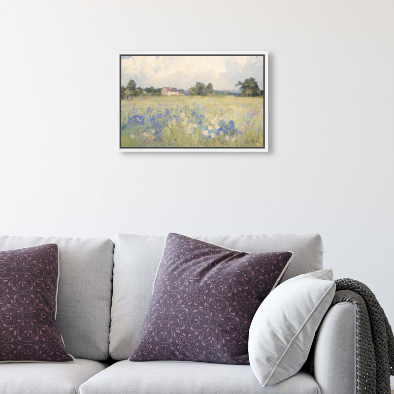 Enchanting Vista Canvas Landscape & Nature Print by Oliver Gal, Black Frame, 15 x 10, 11"H x 16"W, White Frame