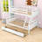 Cohron Kids Twin Over Full Bunk Bed with Drawers-1489537251