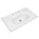 American Standard Studio S 20'' White Vitreous China Rectangular Bathroom Sink with Overflow