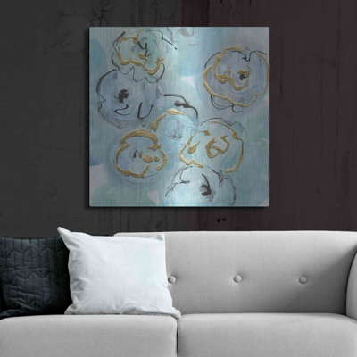 «Gold Edged Teal I» par Chris Paschke