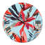 Tropical VIntage Flowers V - Horloge murale traditionnelle-60282089