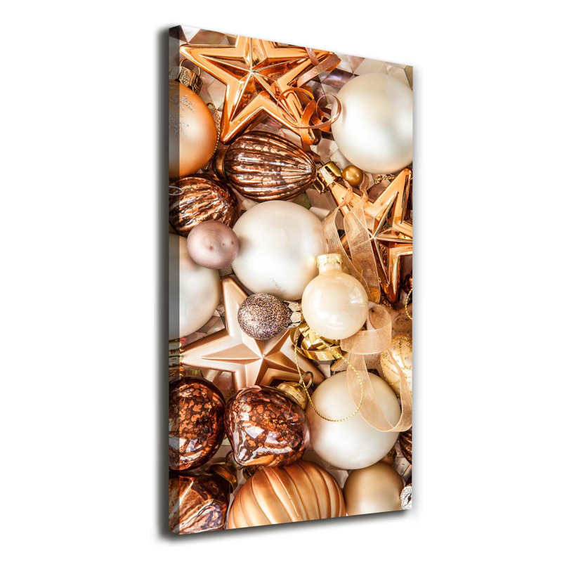 Christmas Decorations - Wrapped Canvas Print, 120cm H x 60cm W