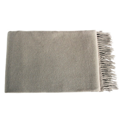 Campera Merino Wool Plain Weave / Muslin Throw Blanket