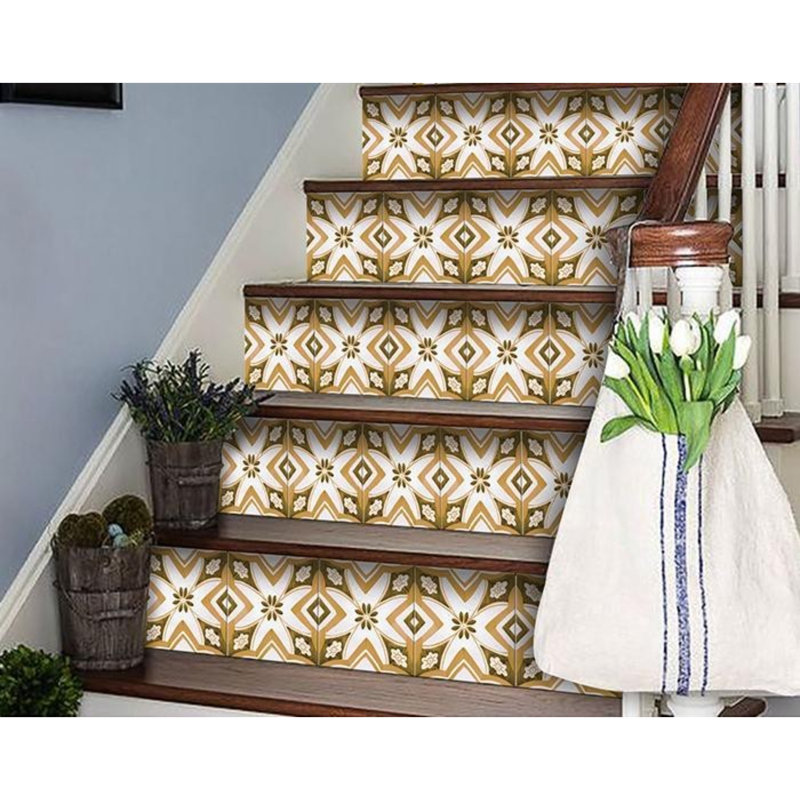 Adhésif décoratif carreaux, 5 po x 5 po