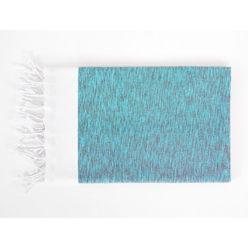 Serviette de plage 100% coton Gennesis, Bleu