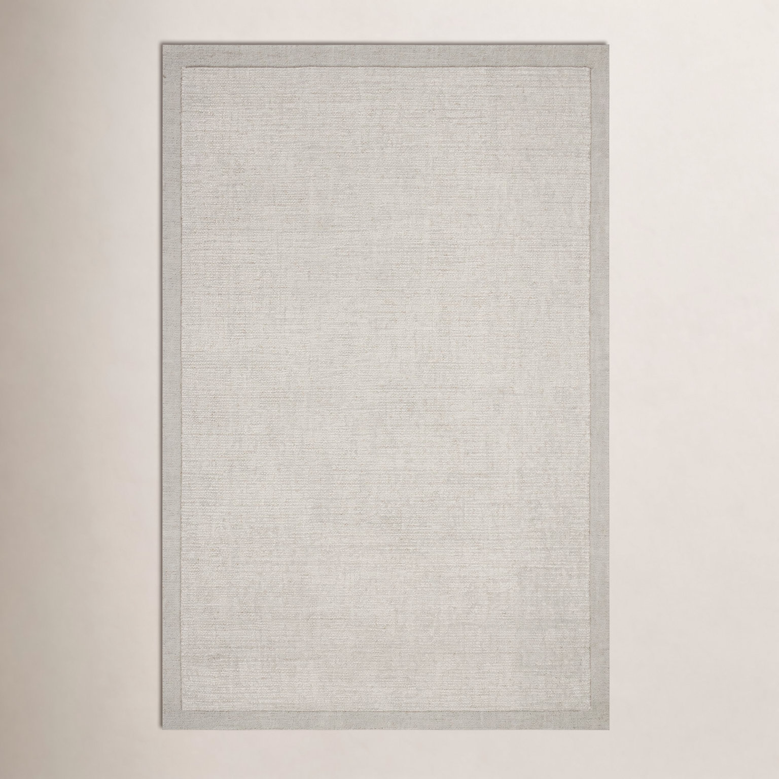 Henley Ivory / Silver Area Rug, Rectangle 9'3" x 13'