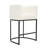 26 in Counter Height Bar Stools Set of 4, Upholstered Barrel Counter Stools with Metal Frame for Kitchen Island, Beige-119970823-119970816-119970818