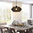 Nekoosa Aayanah 1 - Light 12.6" Dimmable Boho Hand Woven Rattan Bohemian Hemp Rope Pendant Lights with Hand-Worked Basket Shade for Bedroom Nursery Kitchen Hallway-1966841647