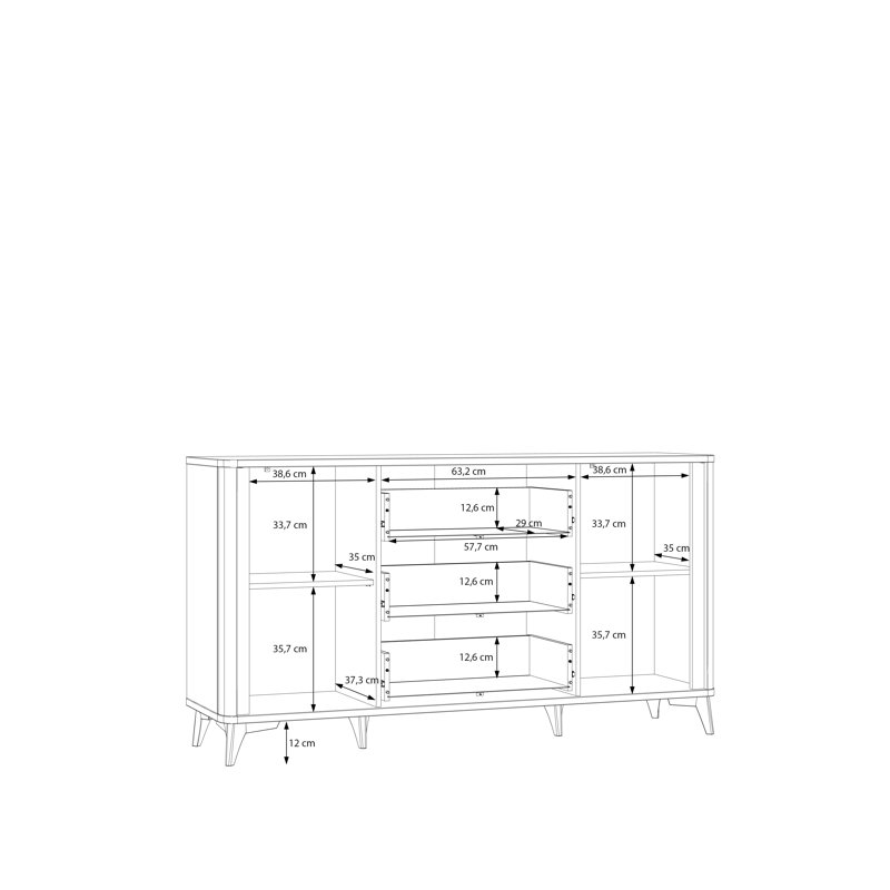 Balmased Accent Chest