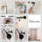  Curtain Rods for Windows 44 – 120 Inch, 1 Inch Heavy Duty Extendable Metal Drapery Rod, Adjustable Curtain Rod with Decorative Moroccan Ball Finials for Living Room Bedroom, Ivory Matt