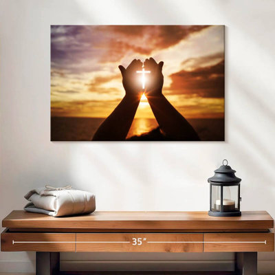 Adella Sunlight Over Cross