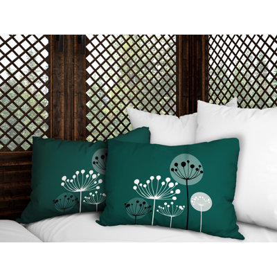 Polyester / Mélange de polyester Housse de coussin rectangulaire intérieure / extérieure lombaire et insert