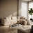 Modern Upholstered Sectional Sofa With Chaise And Matching Pillows — Soft Textured Fabric, Deep Seats & Plush Cushions, Perfect For Contemporary Living Rooms-872014159