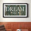 «Dream Big» - reproduction d'art encadrée de qualité supérieure - prête à être accrochée-587759045-587759098