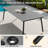 Cyanni 10 - Person Rectangular Outdoor Dining Set with Umbrella Hole-1412711364-1520586341