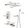 Complete Shower System with Rough in-Valve
