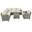 Ensemble repas extérieur L 22,4 po Aydogan-970625080