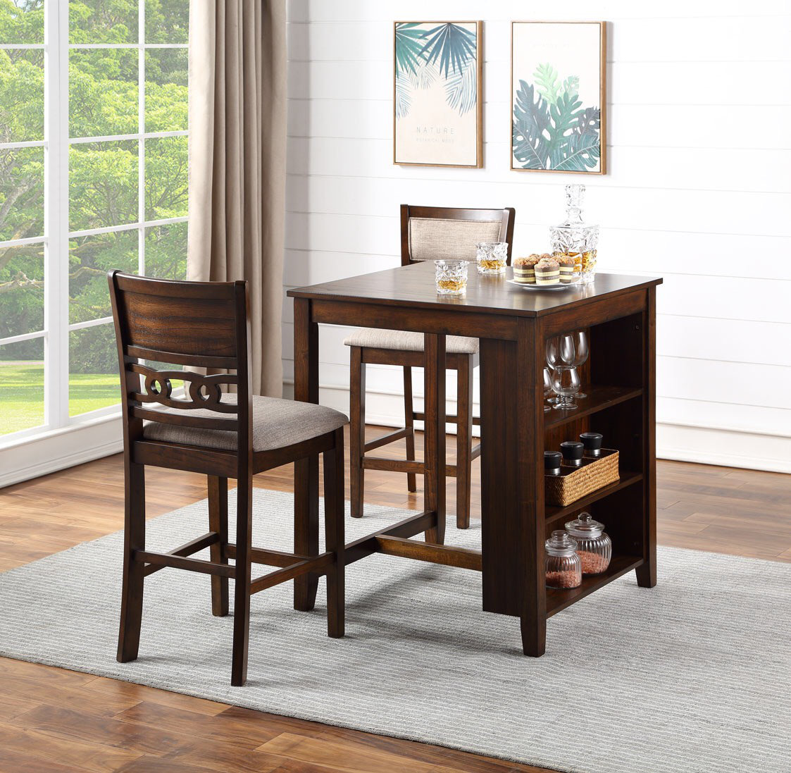 Jackins 5 store piece dining set