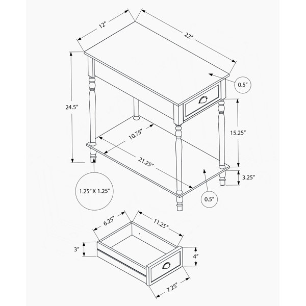 Dimensions du produit