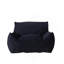 Fauteuil à billes en velours de coton avec accoudoirs Allea-129196422-129196425