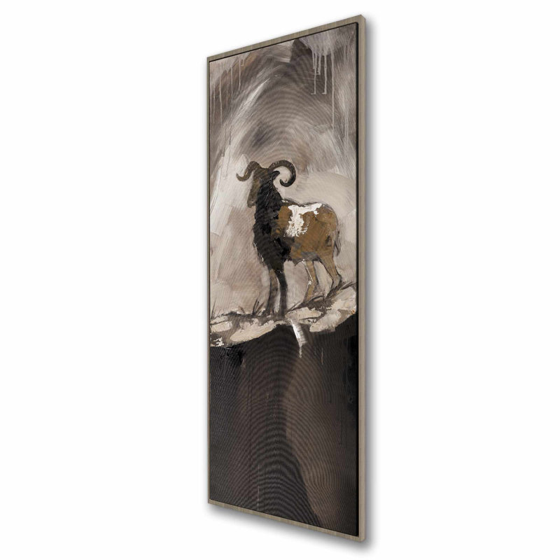 «Abstract Proud Aeries», reproduction d'art sur toile encadrée industrielle | Décoration