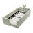 Upholstered Platform Bed with Cute Rabbit Ear Shaped Headboard-1135976637-1135976608