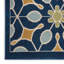 Tapis bleu marine traditionnel Janyce-301741255