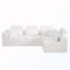 Canapé modulaire rembourré en L-63555399