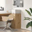 Sideboard 38 X 34.5 X 75 Cm Engineered Wood-1204903811