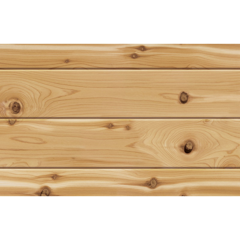 Cedar - Natural Shiplap Wall Paneling