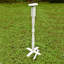 Wood Pedestal Birdhouse Pole