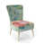 Floral Green Polyester Blend 5 selected
