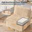 Canapé modulaire en velours côtelé moelleux avec repose-pieds mobile 95,05 po Hogle-1370169207