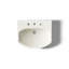 Cimarron® 26.81" Vitreous China U-Shape Pedestal Bathroom Sink with Overflow-10940876-19195628