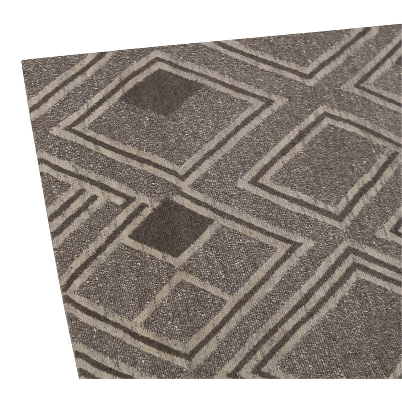Tapis rectangulaire noué à la main, Rectangle 4 pi x 6 pi 1 po