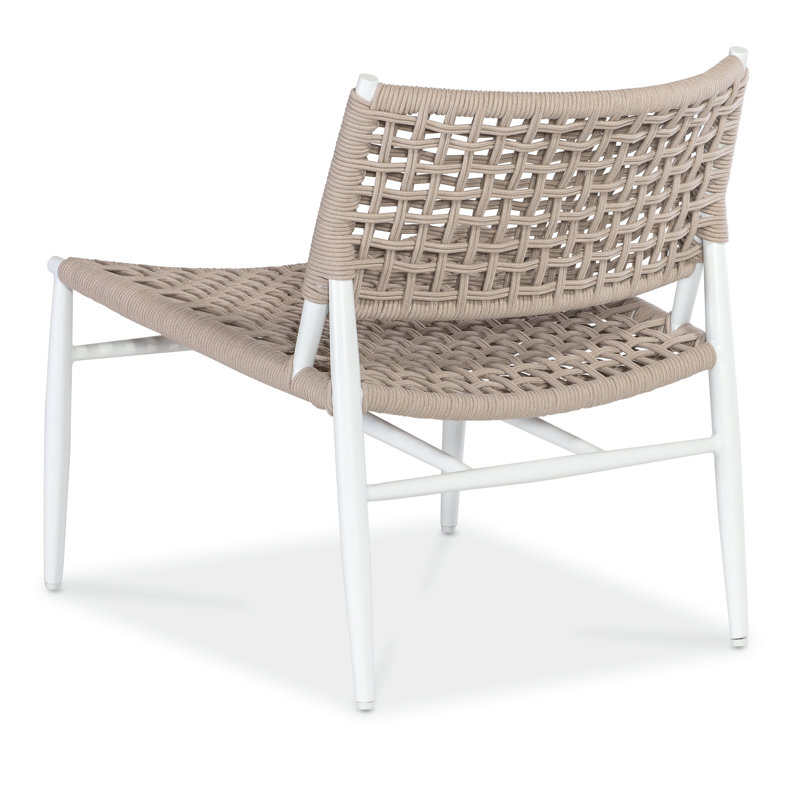 Chaise de patio en aluminium thermolaqué Bahia