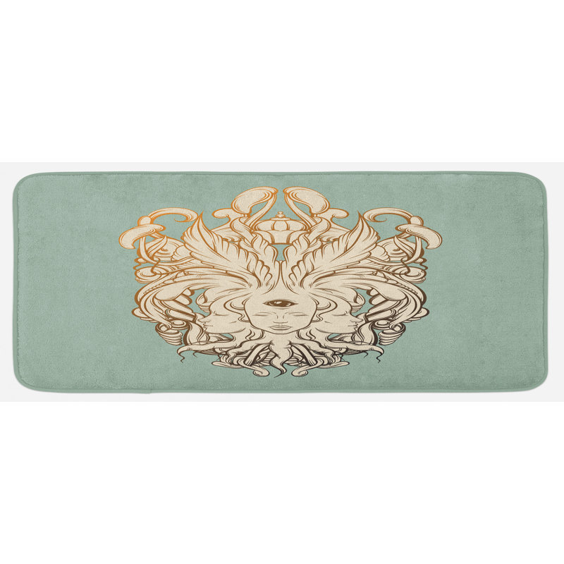 Tapis de cuisine surréaliste
