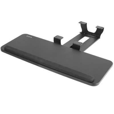 Adjustable 5.1" H x 11.1" W Desk Keyboard Tray