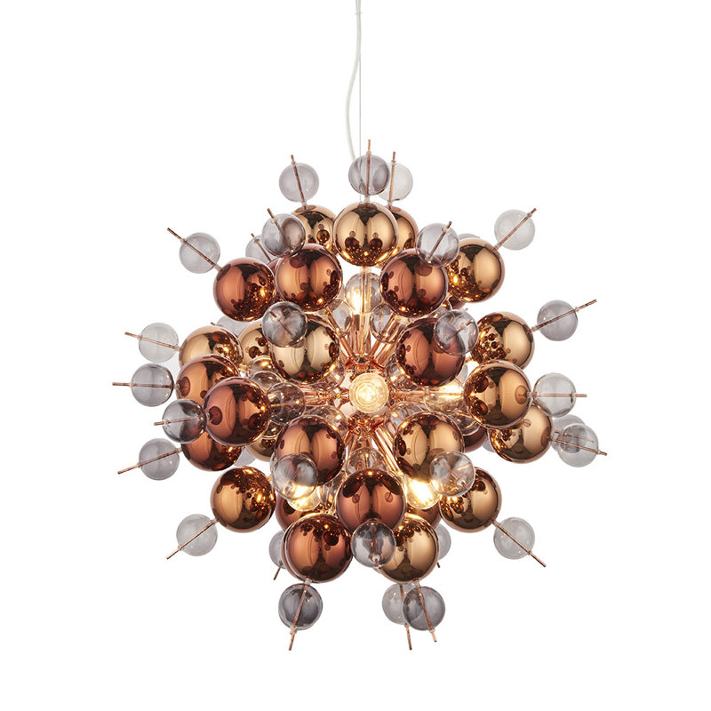 Azpurua 9 - Light Crystal Chandelier, Copper