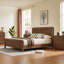 Lit plateforme en bois beige avec tête et pied de lit courbés et cannelés-1671306545-1671306551